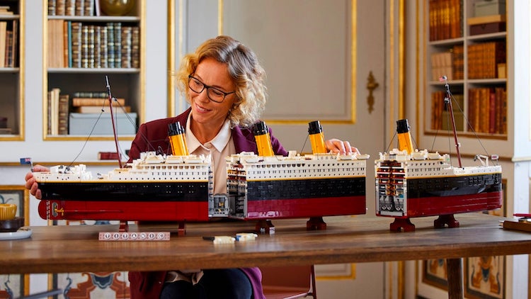 Set de LEGO del Titanic