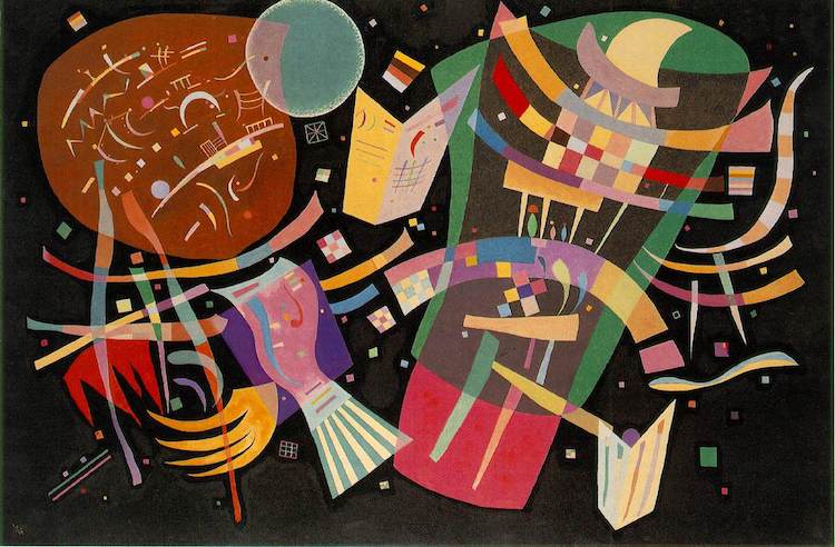 Composición X de Wassily Kandinsky