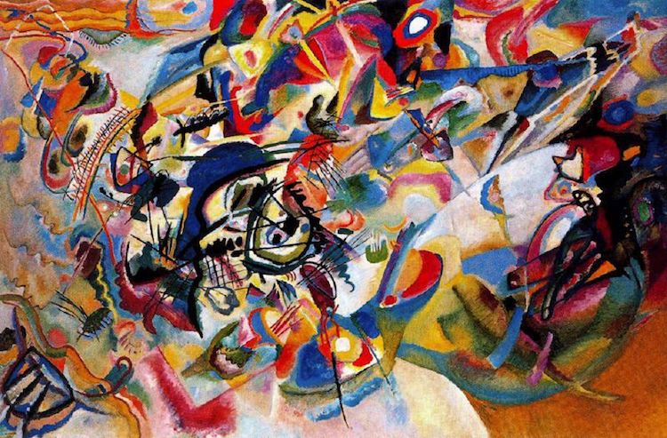 Composición VII de Wassily Kandinsky