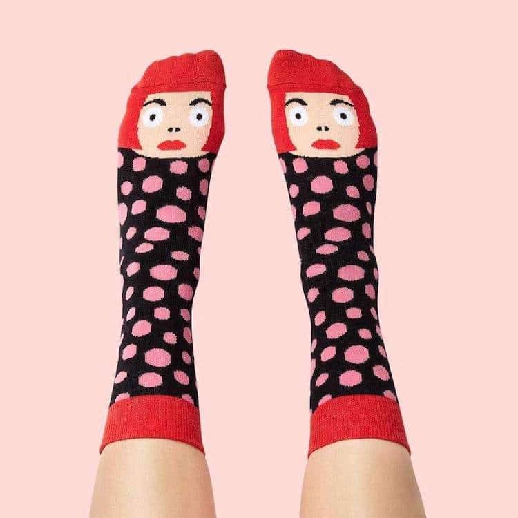 Yayoi Kusama Socks