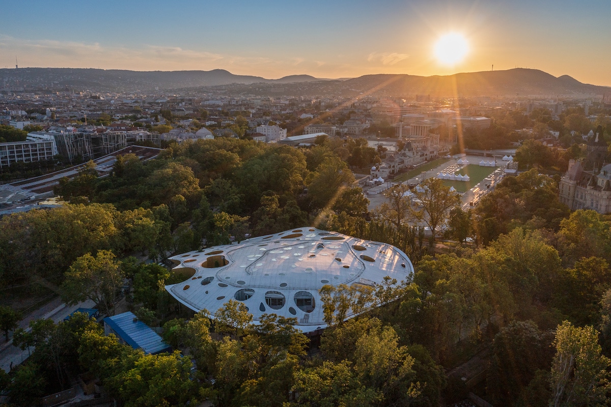 The House of Hungarian Music by Sou Fujimoto Architects