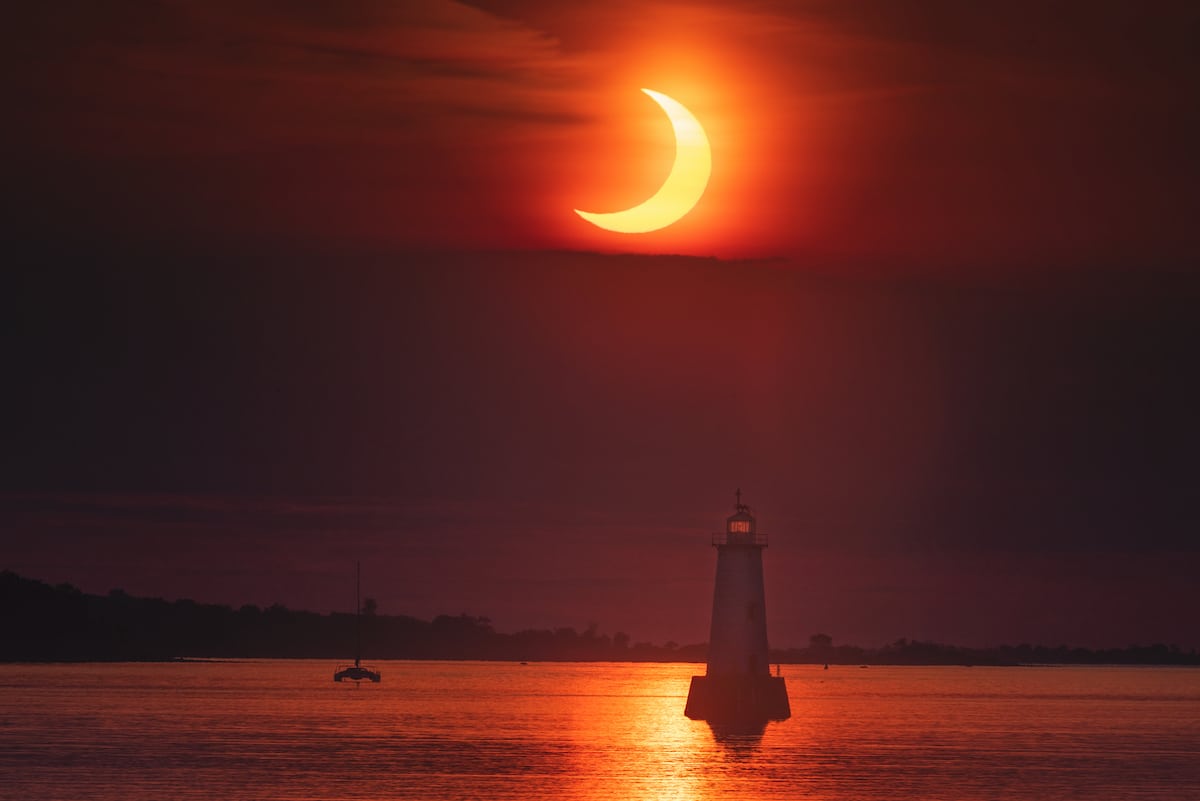 Éclipse solaire de l'anneau de feu de 2021