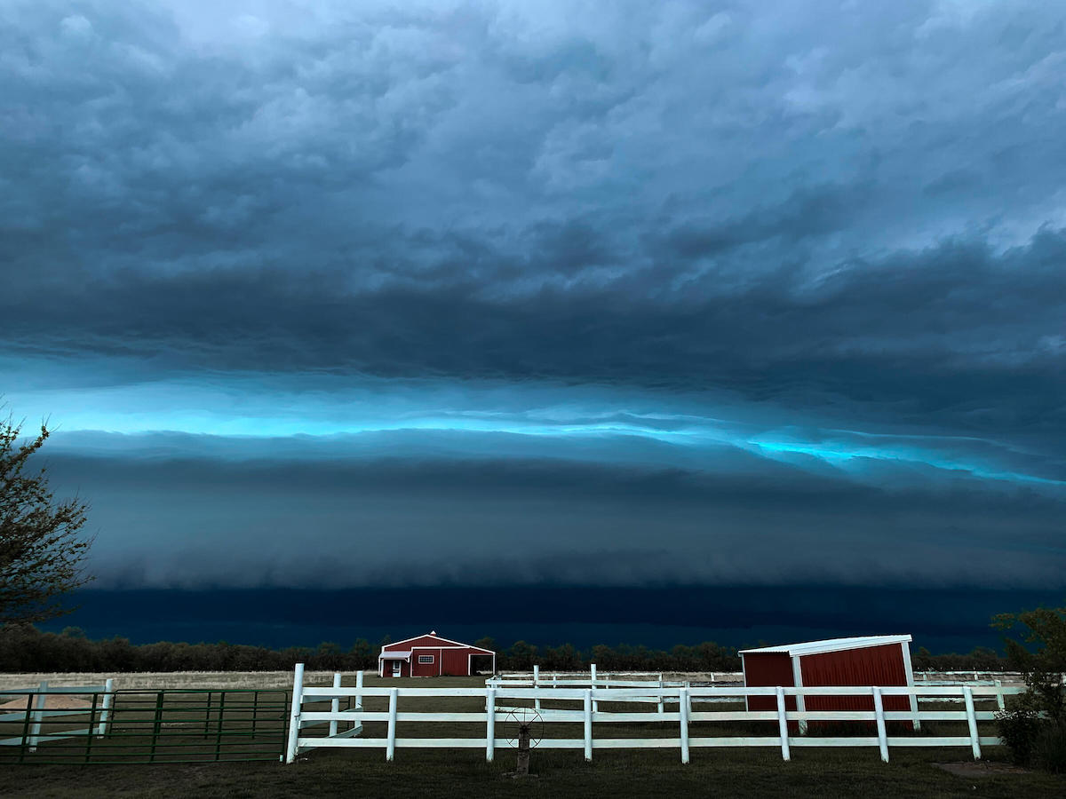 Supercell Approaching in Kansas