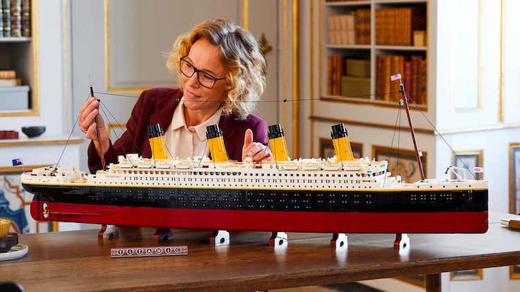 Set de LEGO del Titanic