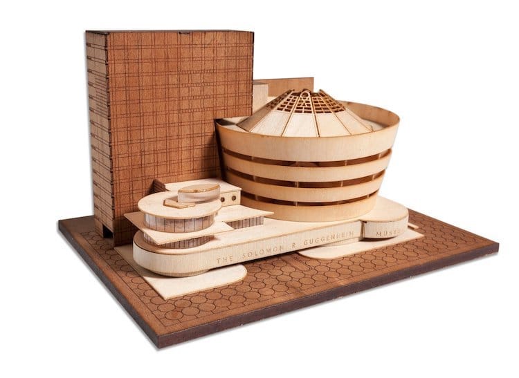 Guggenheim Museum Scale Model Kit