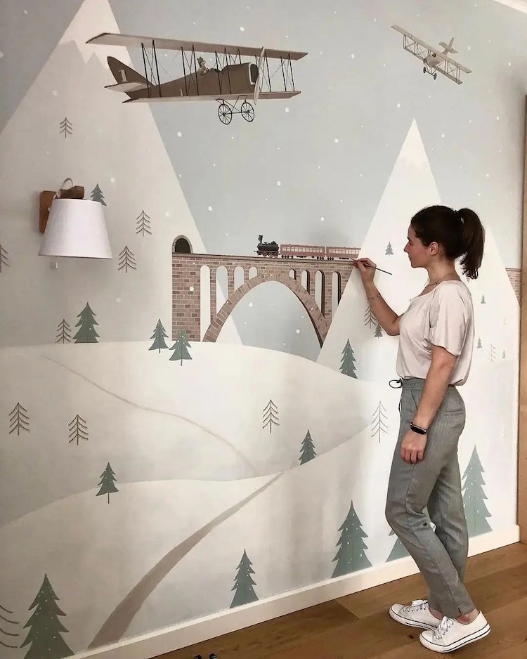 Children’s Room Wall art by Darina