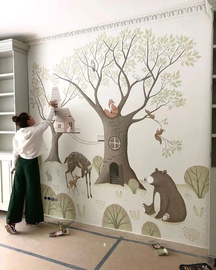 Children’s Room Wall art by Darina