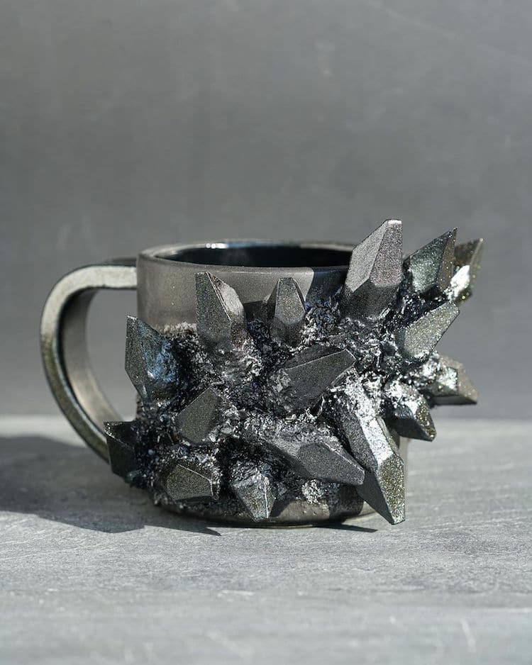 Ceramic Crystal Tableware by Essarai Ceramics aka Collin Lynch