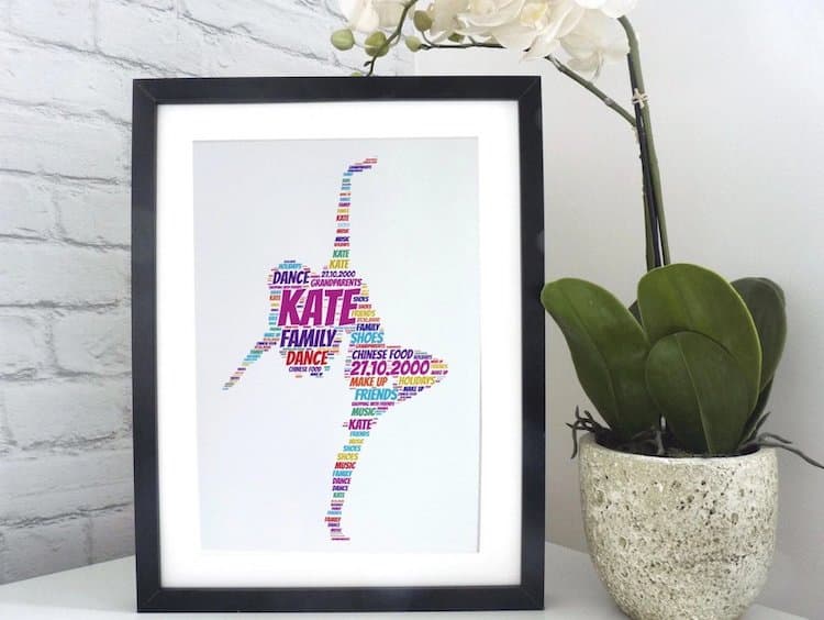 Personalized Dancer Print