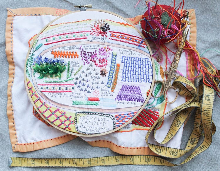 Embroidery Stitch Sampler