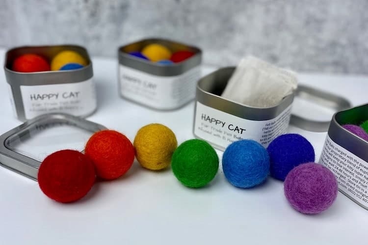 Catnip Infused Balls