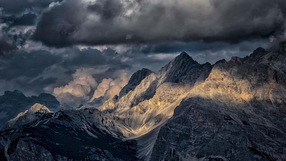 Dolomites en Italie 