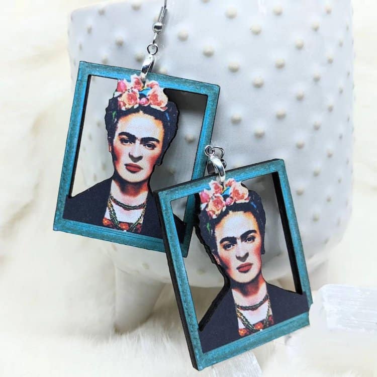 frida kahlo earrings