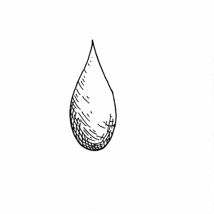 How to Draw Water Drops - Really Easy Drawing Tutorial