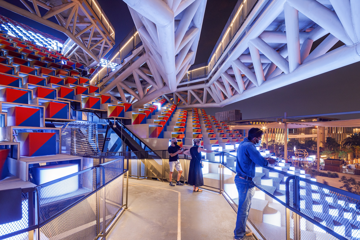 Interior of Korea Pavilion at Dubai Expo 2020