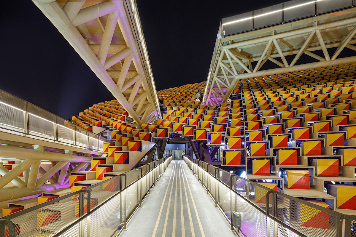 Pathway at Korea Pavilion at Dubai Expo 2020