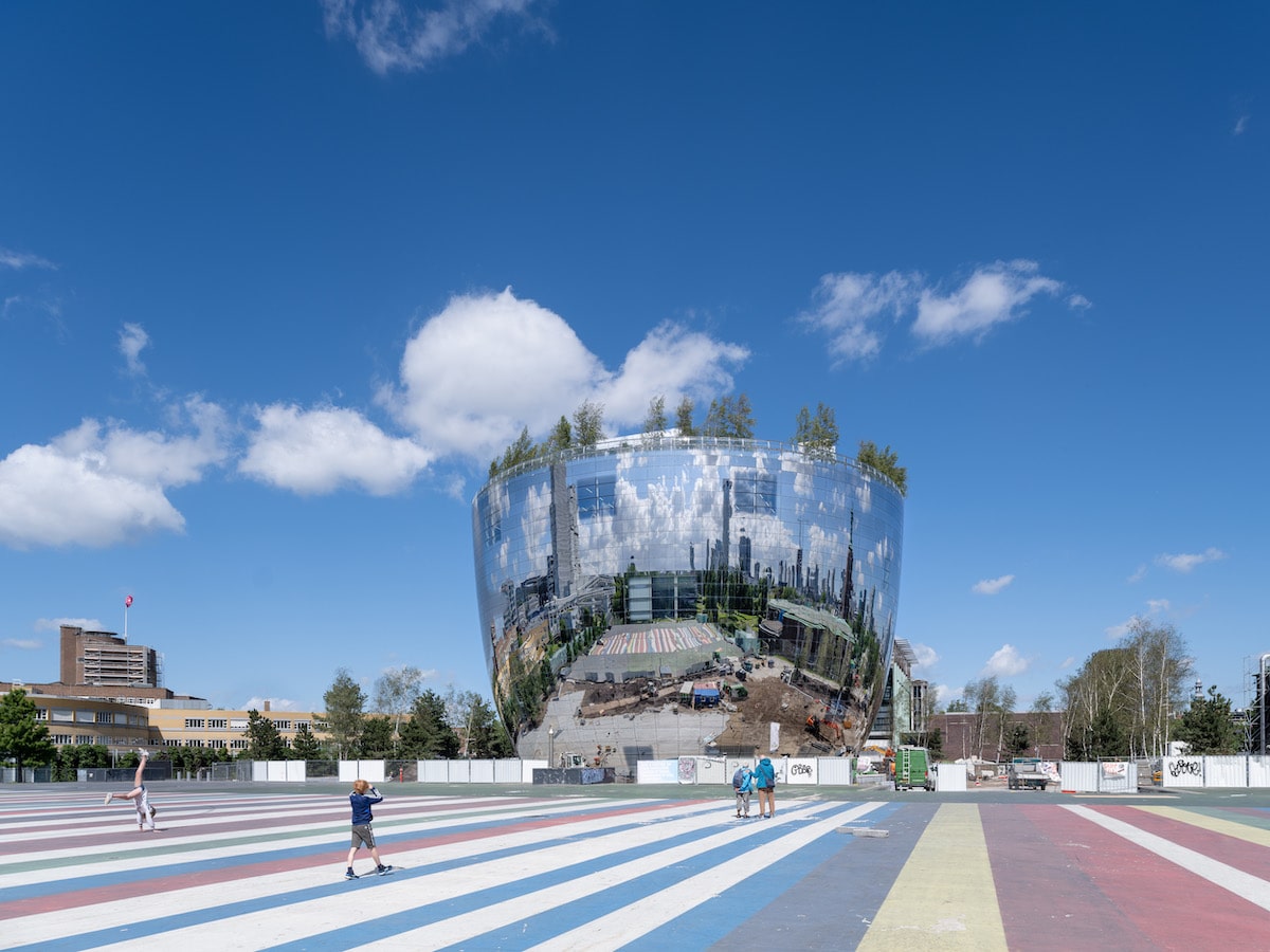 Overview of Depot Boijmans Van Beuningen by MVRDV