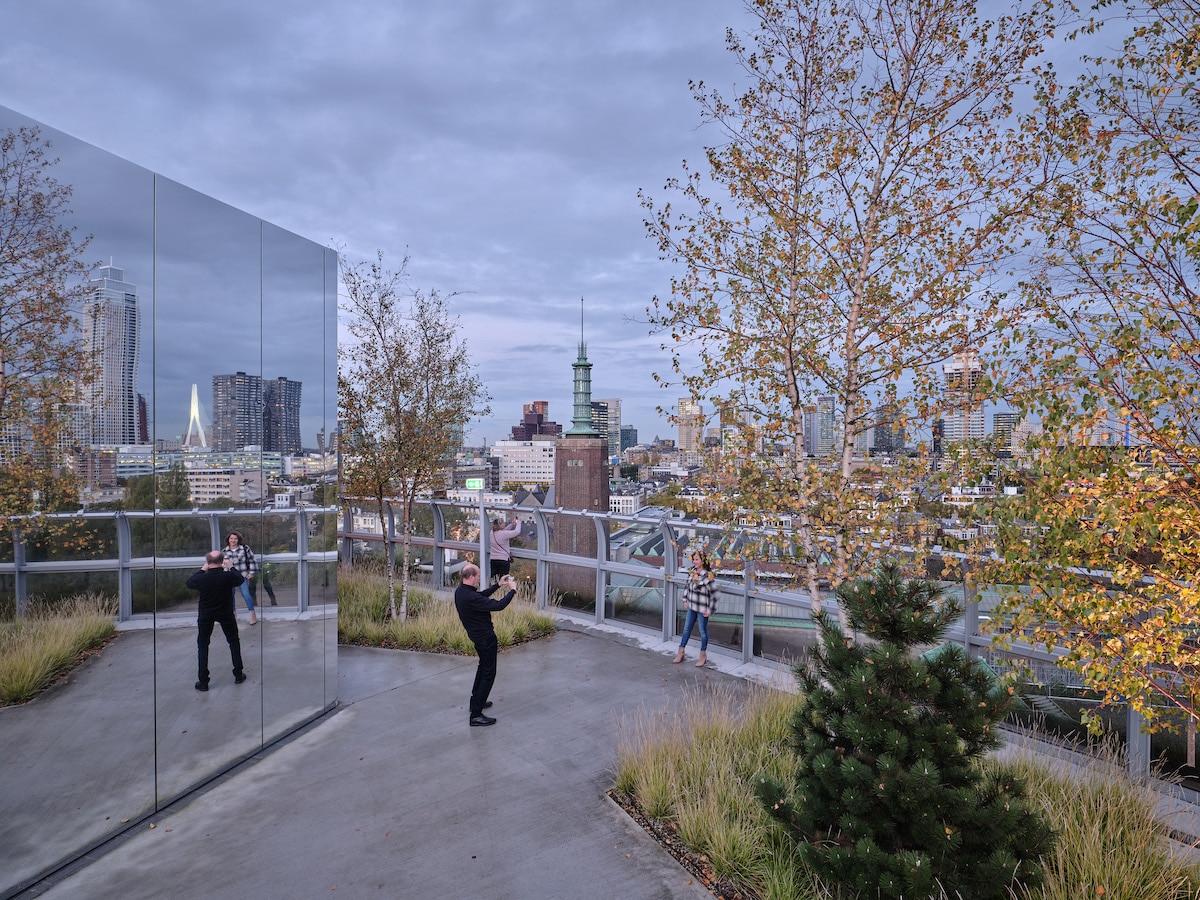 Exterior of Depot Boijmans Van Beuningen by MVRDV