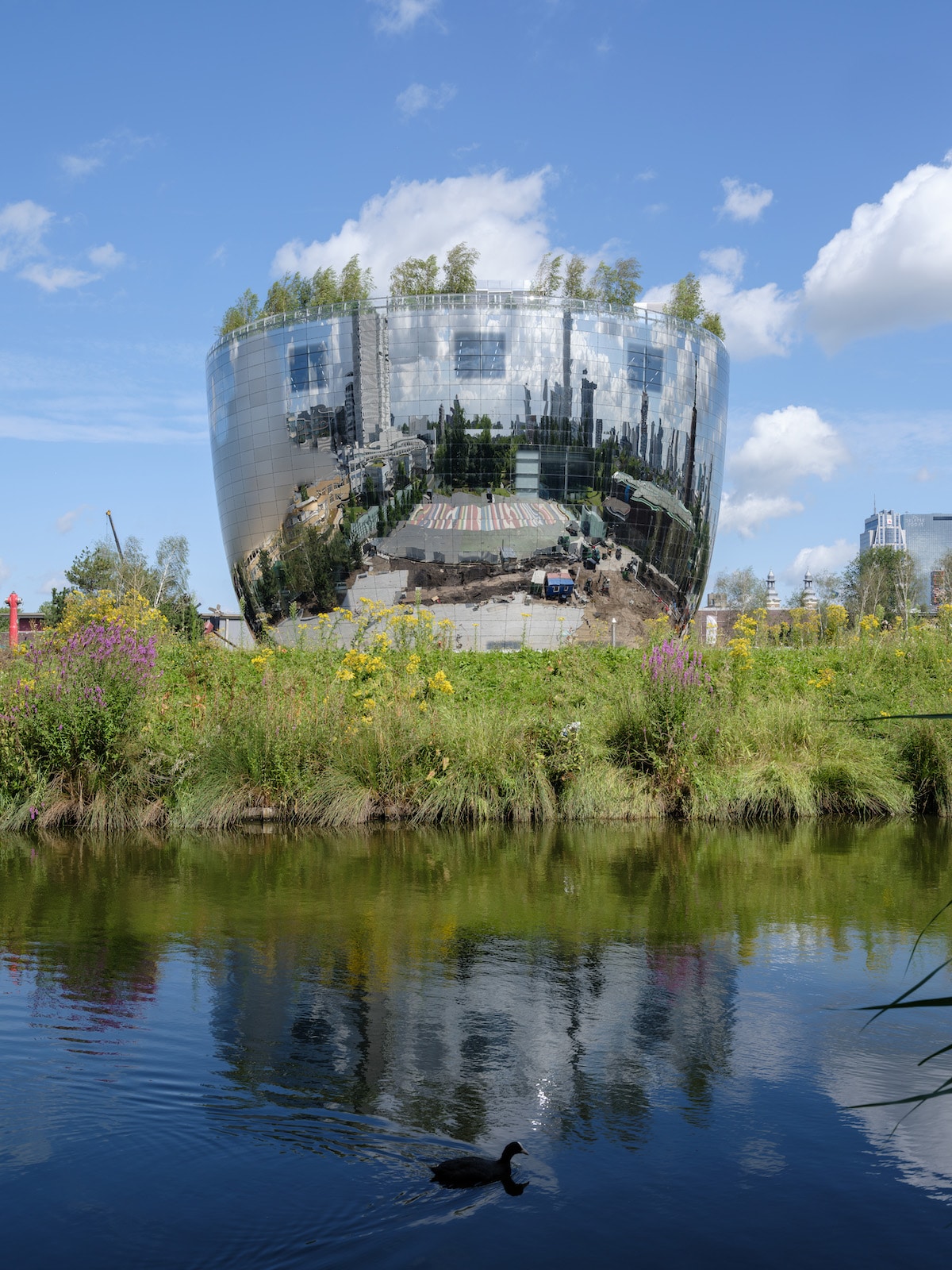 Overview of Depot Boijmans Van Beuningen by MVRDV