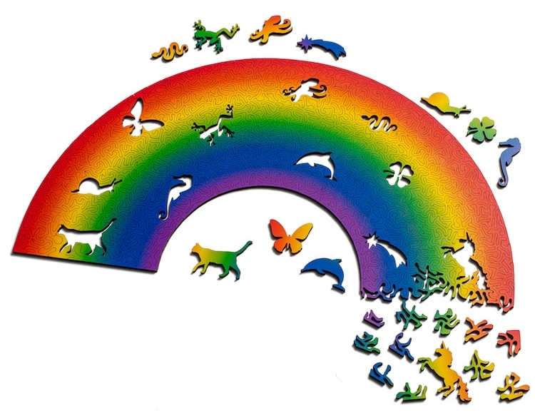 Rainbow Puzzle by Nervous System