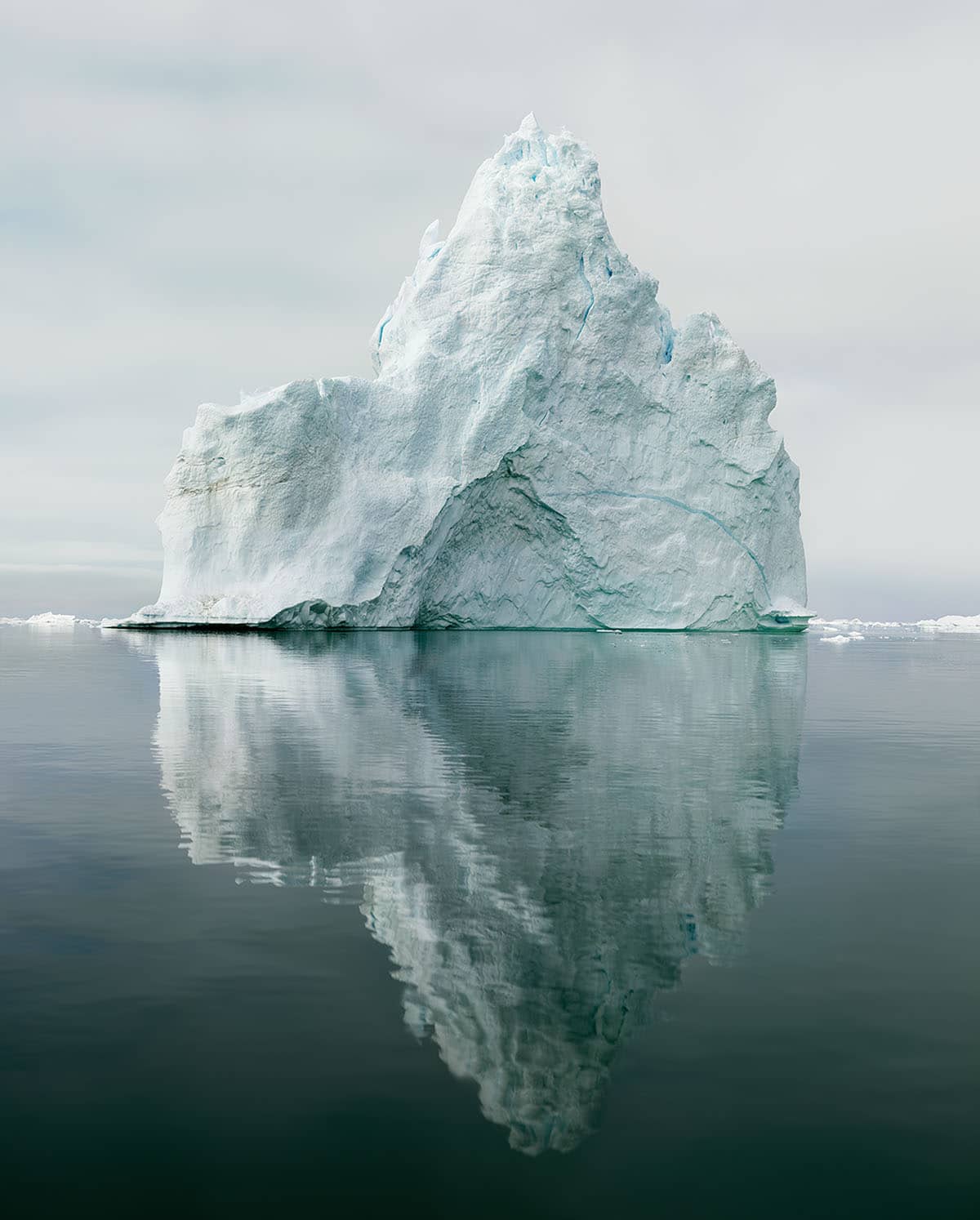 Icebergs en Groenlandia por Olaf Otto Becker