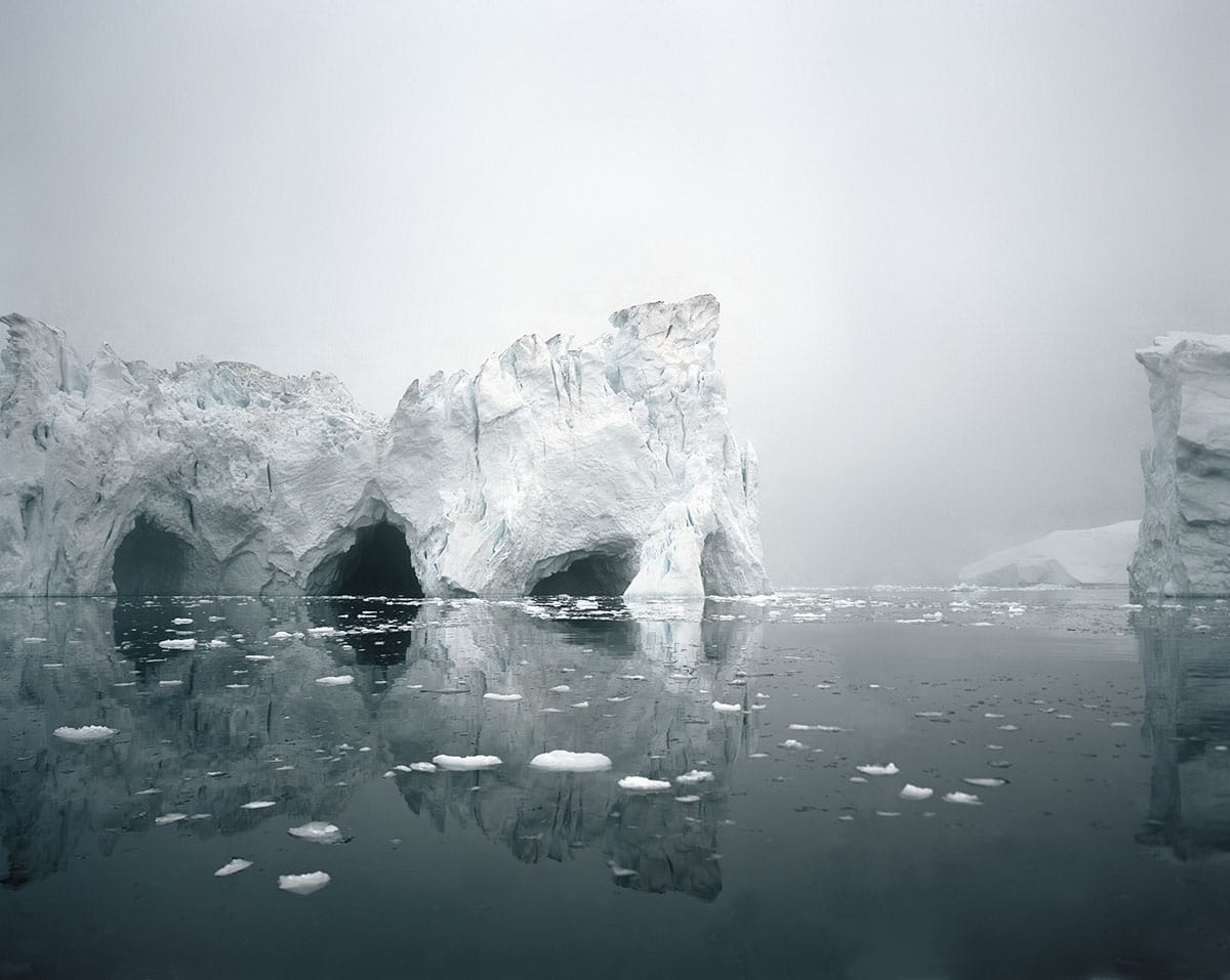 Icebergs au Groenland par Olaf Otto Becker