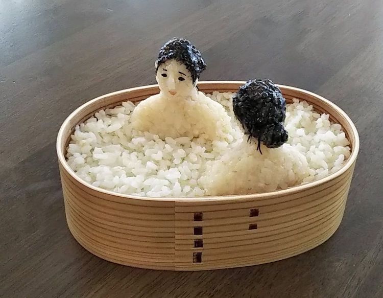 Personajes de onigiri por Onigiri Gekijō