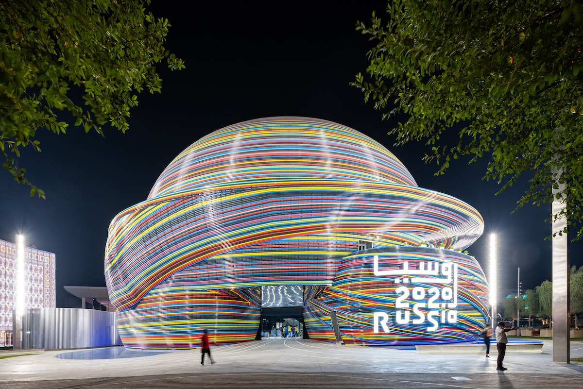 Overall View of Russia Pavilion at Dubai Expo 2020