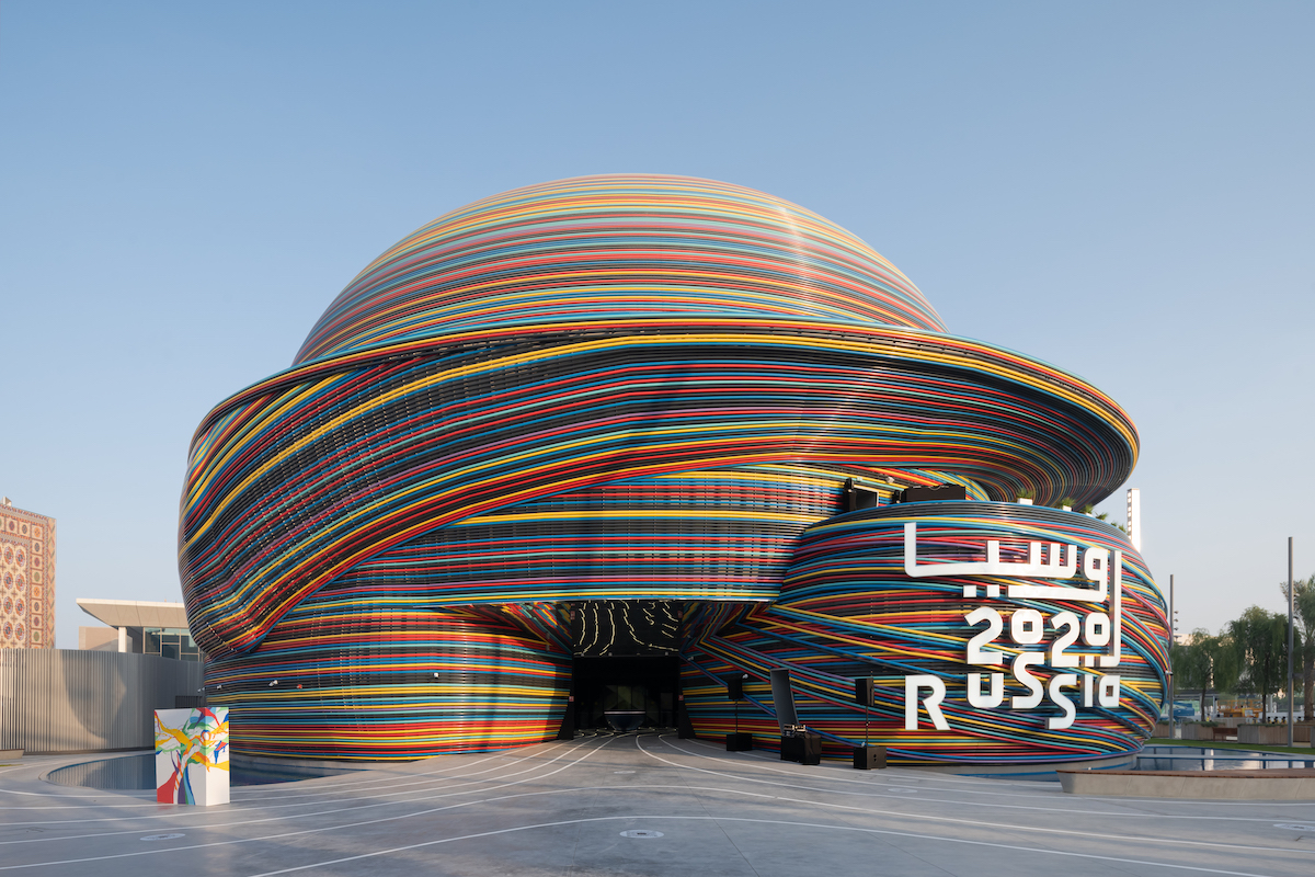 Overall View of Russia Pavilion at Dubai Expo 2020