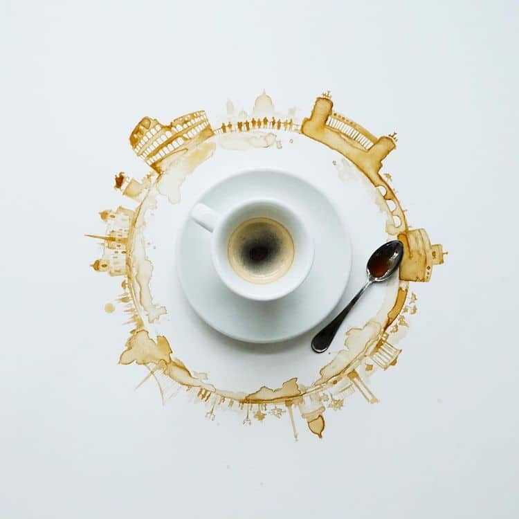 Art du café par Giulia Bernardelli