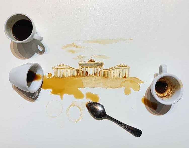 Art du café par Giulia Bernardelli