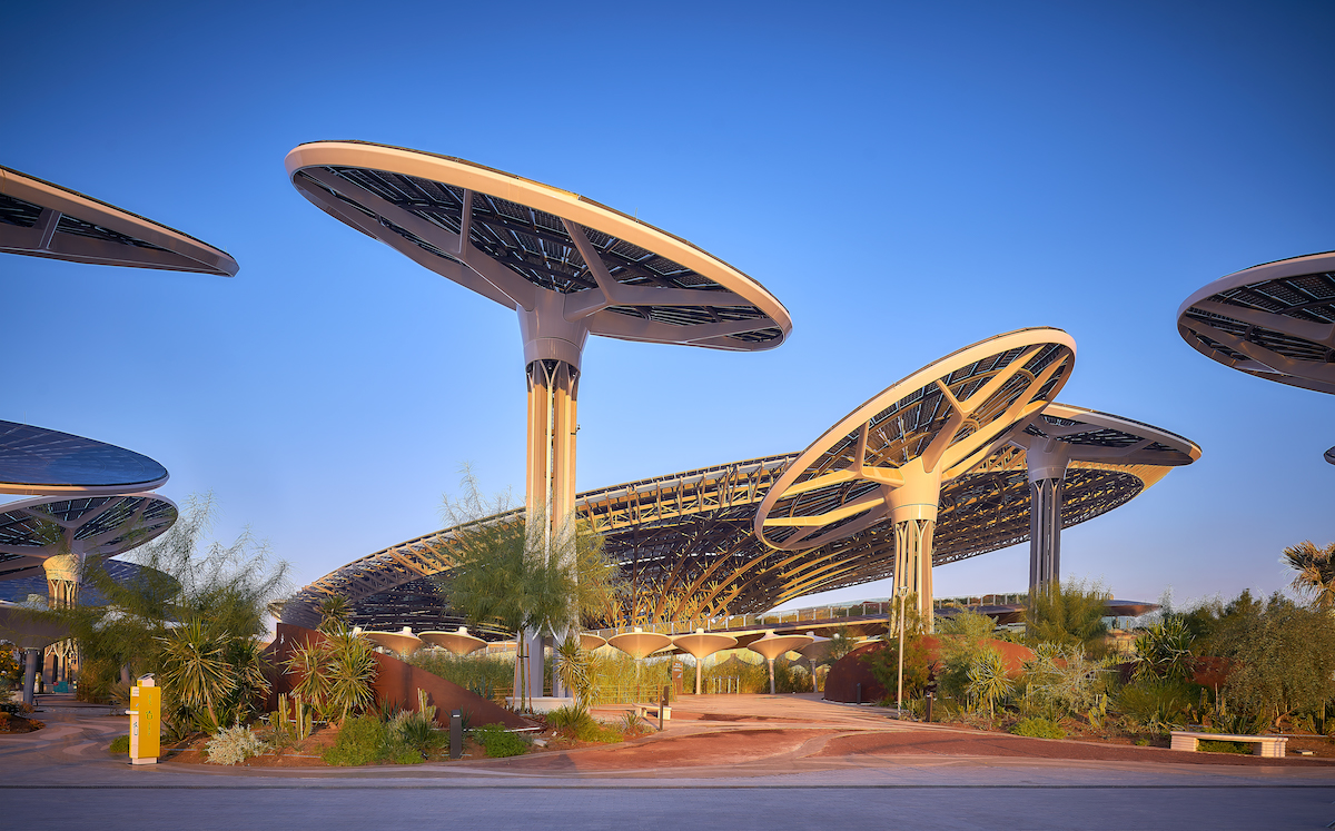 Terra Sustainability Pavilion par Grimshaw à l'Expo 2020 de Dubaï