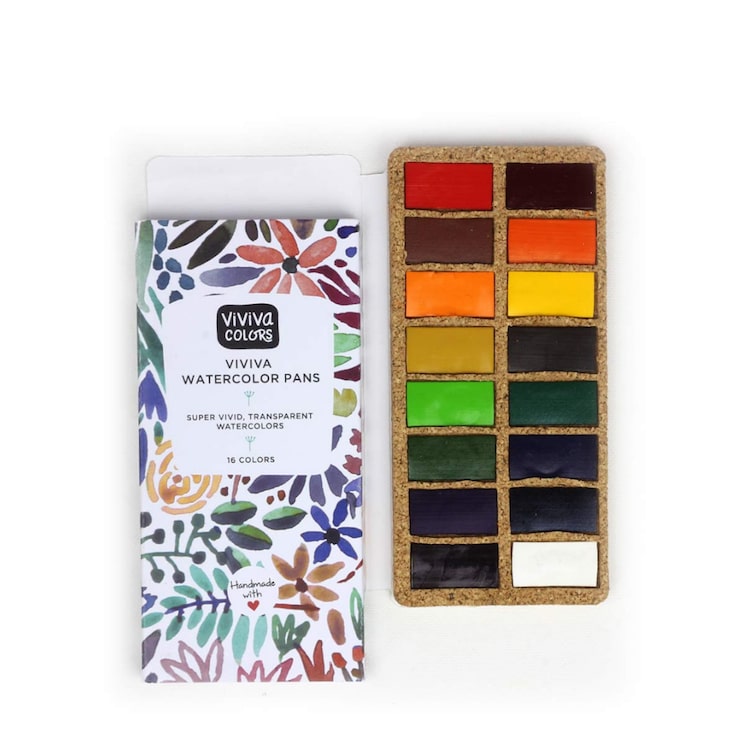 Viviva Watercolor Pan Set