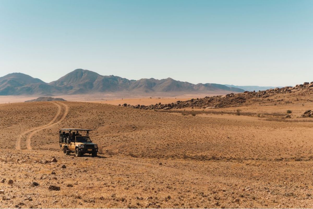 Desert With Truck