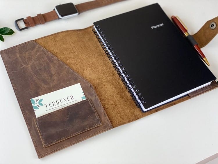 Personalized Leather 2023 Planner