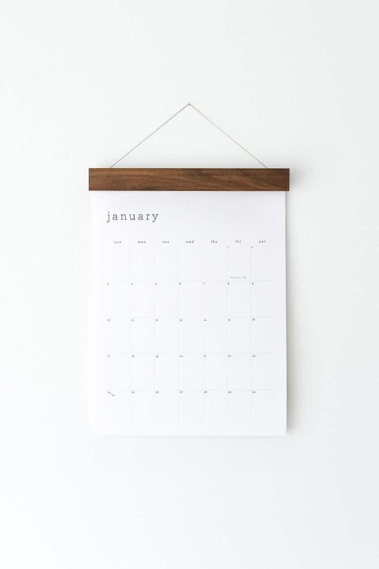 Minimalist 2023 Calendar