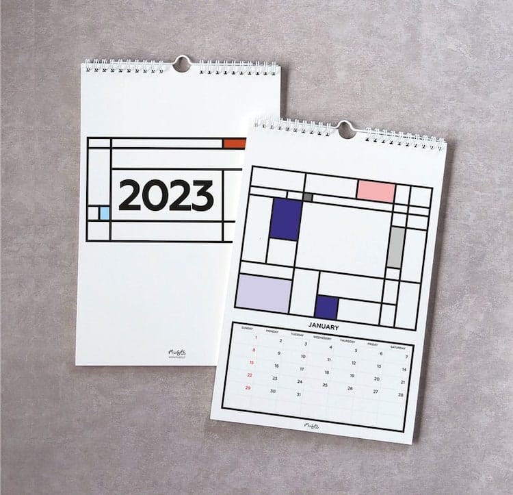 Mid Century Modern 2023 Calendar