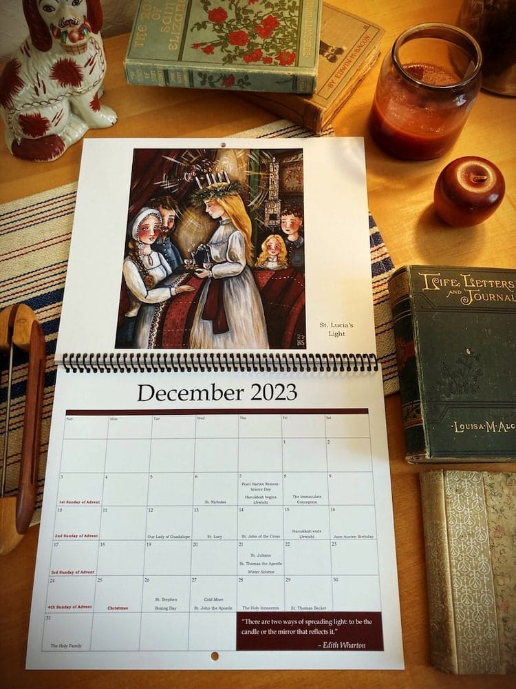 Folk Art 2023 Calendar