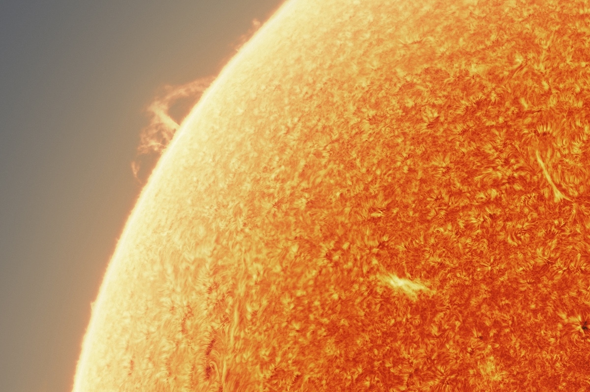 Surface du Soleil par Andrew McCarthy