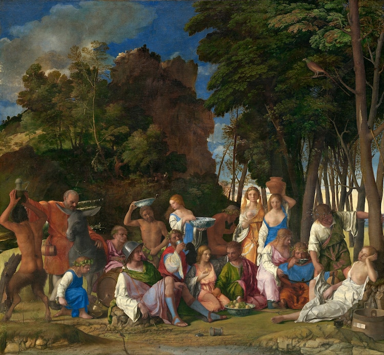 La Fête des Dieux de Bellini et Titien