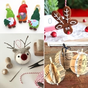 13 Easy DIY Christmas Ornament Tutorials