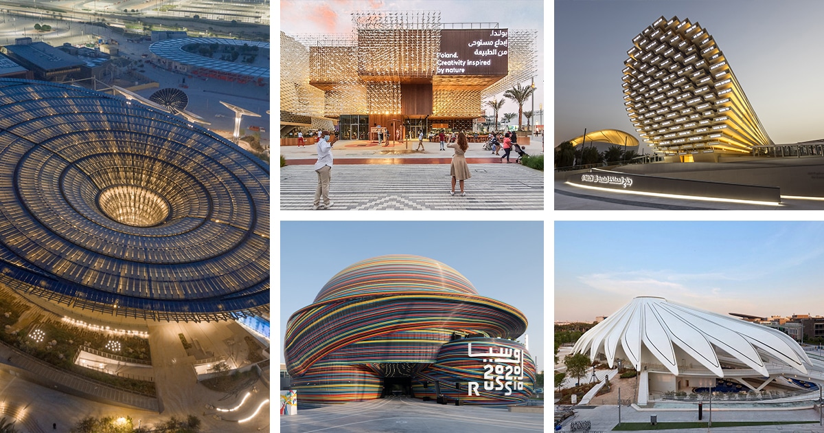 UAE's stunning Expo pavilion is topped by 'falcon wings