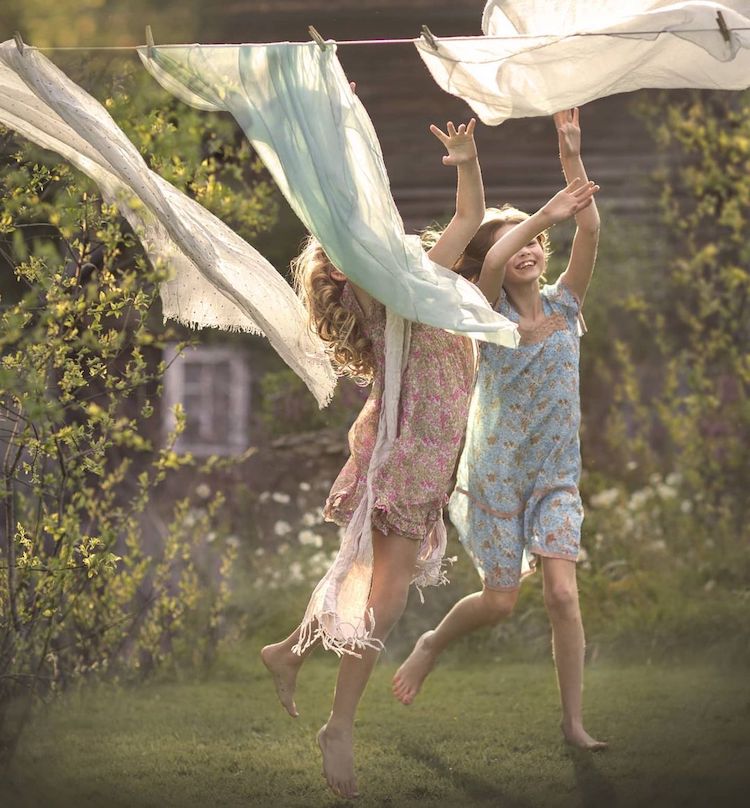 Elena Shumilova의 어린 시절 초상화