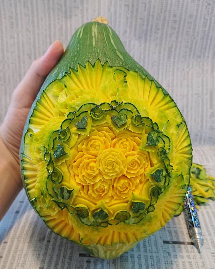 Mukimono Fruit and Vegetable Carving