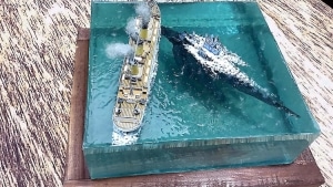 Dramatic Diorama Art Shows What Really Happened at Titanic Sinking
