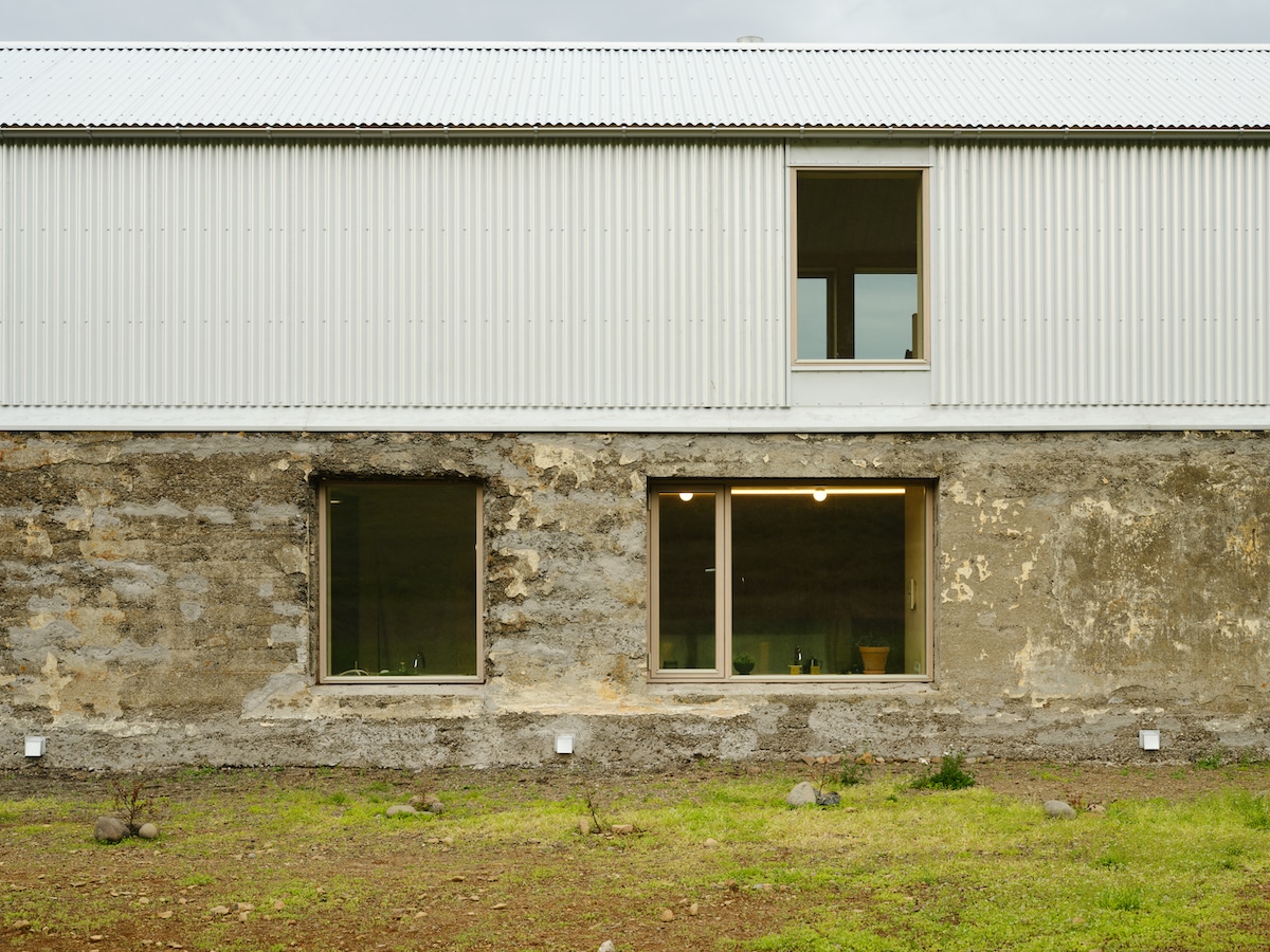 Closeup of Hloduberg Artists Studio and Residence by Bua Studio