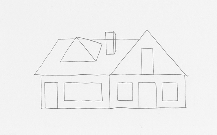 Aprende a dibujar una casa con este tutorial paso a paso