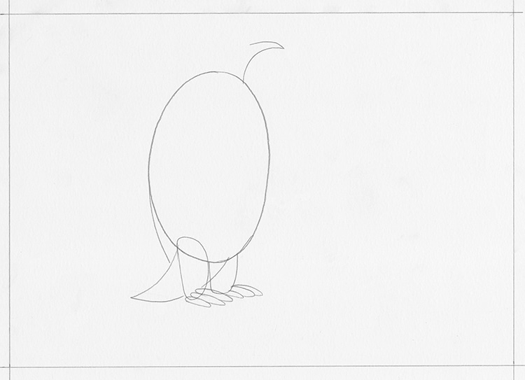 How to Draw a Penguin Step by Step