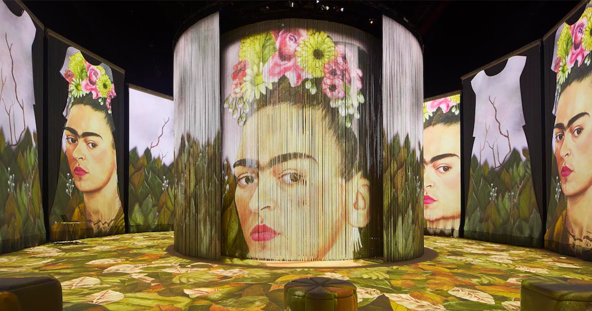 La primera exposición inmersiva en México de Frida Kahlo