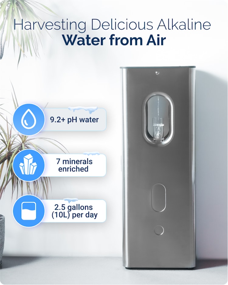Kara Pure Air-to-Water Dispenser Kickbooster
